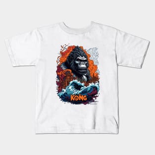 Skull Island King: Majestic Kong Kids T-Shirt